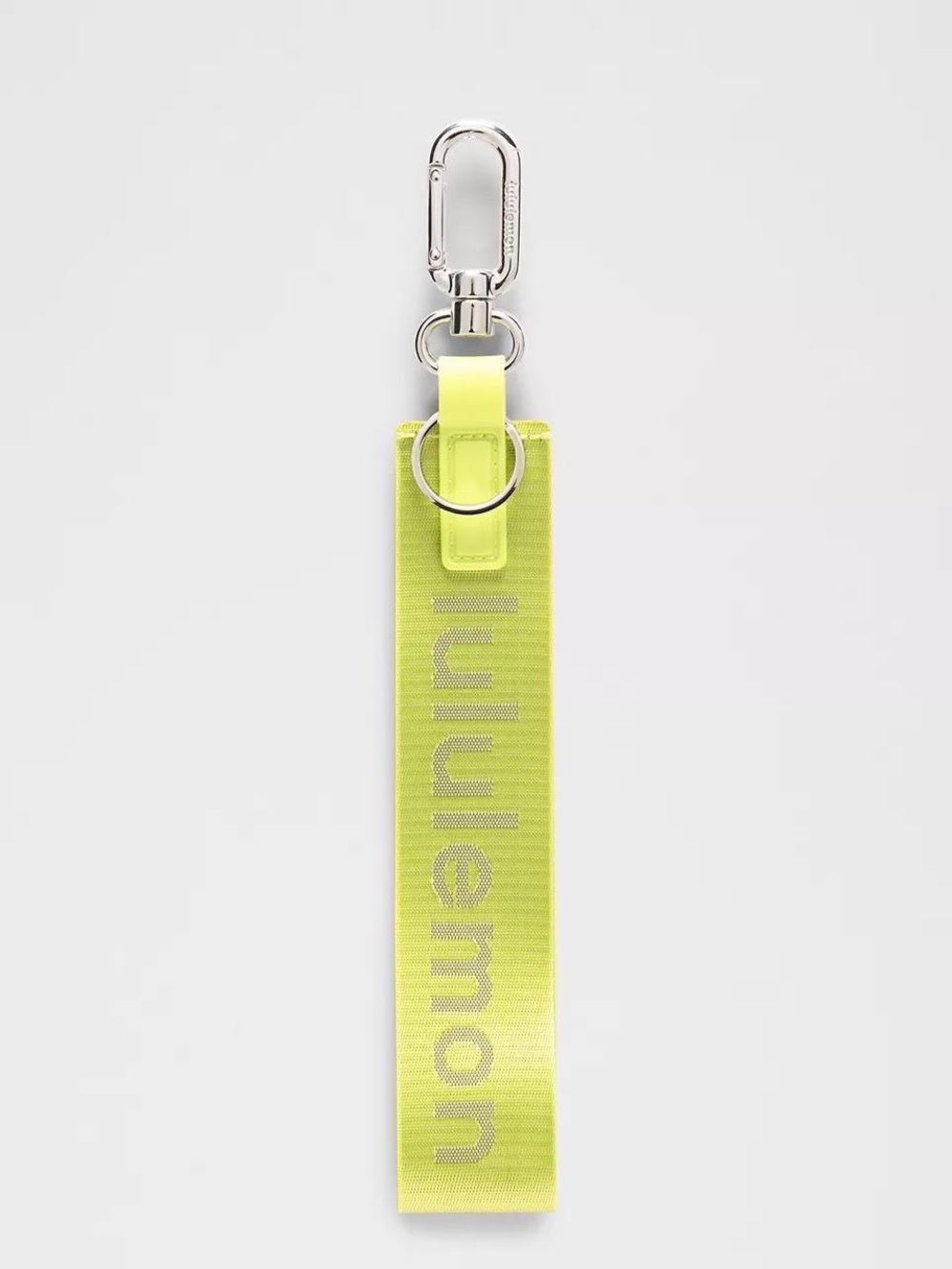 Lululemon Never Lost Keychain- Sour Grape/Army Green